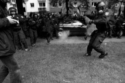 Demonstration von Neonazis in Hamburg 2012