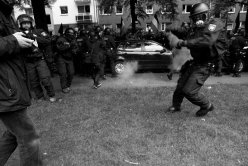 Demonstration von Neonazis in Hamburg 2012