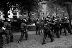 Demonstration von Neonazis in Hamburg 2012