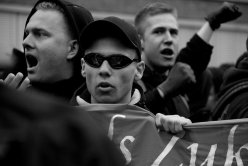 Demonstration von Neonazis in Hamburg 2012