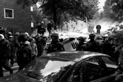 Demonstration von Neonazis in Hamburg 2012