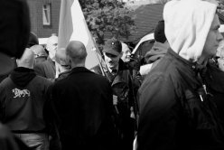 Demonstration von Neonazis in Hamburg 2012