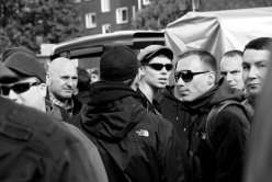 Demonstration von Neonazis in Hamburg 2012