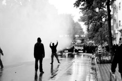 Demonstration von Neonazis in Hamburg 2012