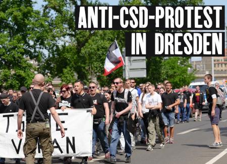 31.05.2025: Anti-CSD-Protest in Dresden