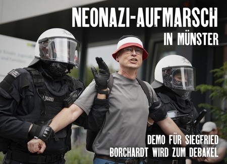 Neonazi-Demonstration in Münster