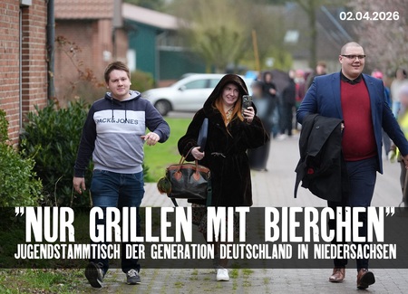 "Jugendstammtisch der "Generation Deutschland" Niedersachsen
