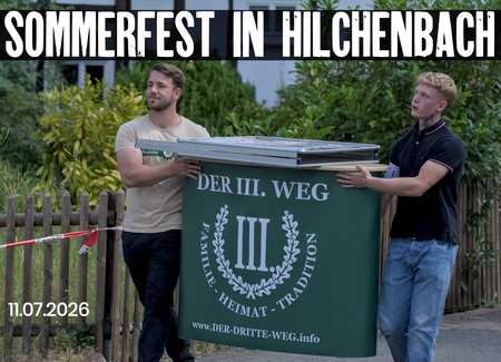 Sommerfest des III.Weg in Hilchenbach