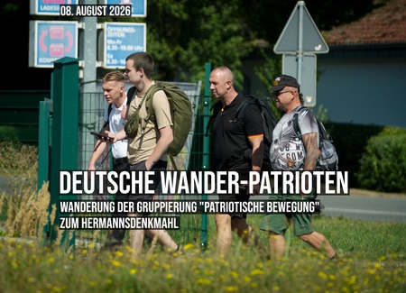 Wanderung der "Patriotischen Bewegung" in NRW